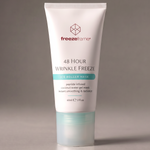 freezeframe 48 HOUR WRINKLE FREEZE 60ml peptide-infused coconut water gel face mask with ice roller applicator, designed for instant skin smoothing, hydration and a radiant-looking complexion.