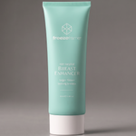 freezeframe BREAST ENHANCER 100ml non-surgical breast enhancing cream in turquoise packaging, formulated to help improve the appearance of breast fullness and firmness for larger, firmer-looking breasts.