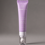 freezeframe EYELID LIFT 15ml non-surgical upper eyelid lifting serum in purple packaging with cooling ceramic applicator, designed to visibly lift, firm and tighten the appearance of drooping and sagging upper eyelids.