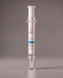 freezeframe LIP INJECTION 10ml needle-free lip plumping treatment in syringe-style packaging with precision applicator, designed for instantly fuller-looking lips and long-term plumping benefits.